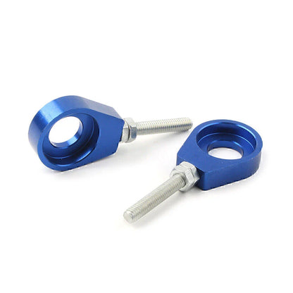 15mm Chain Adjuster Tensioner Blocks for Dirt Bike Quad ATV CRF50 SSR Blue