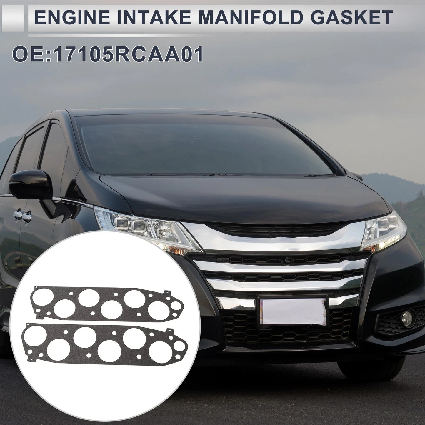 Engine Intake Manifold Gasket for Honda Odyssey (2005–2010) No. 17105RCAA01