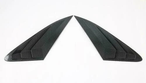 2x Carbon Fiber Side Vent Scoop Louver Trim for KIA K5 Optima (2021–2022)