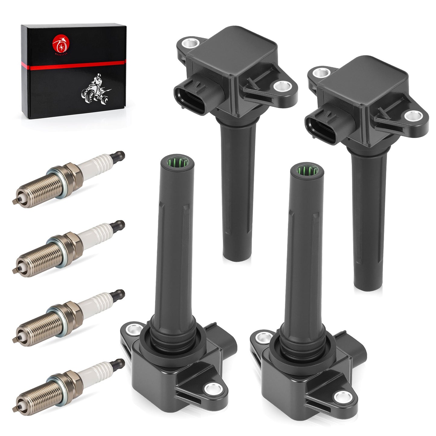 Set of 4 Ignition Coils for Yamaha XAT1800 212SS 212X (2012–2016)