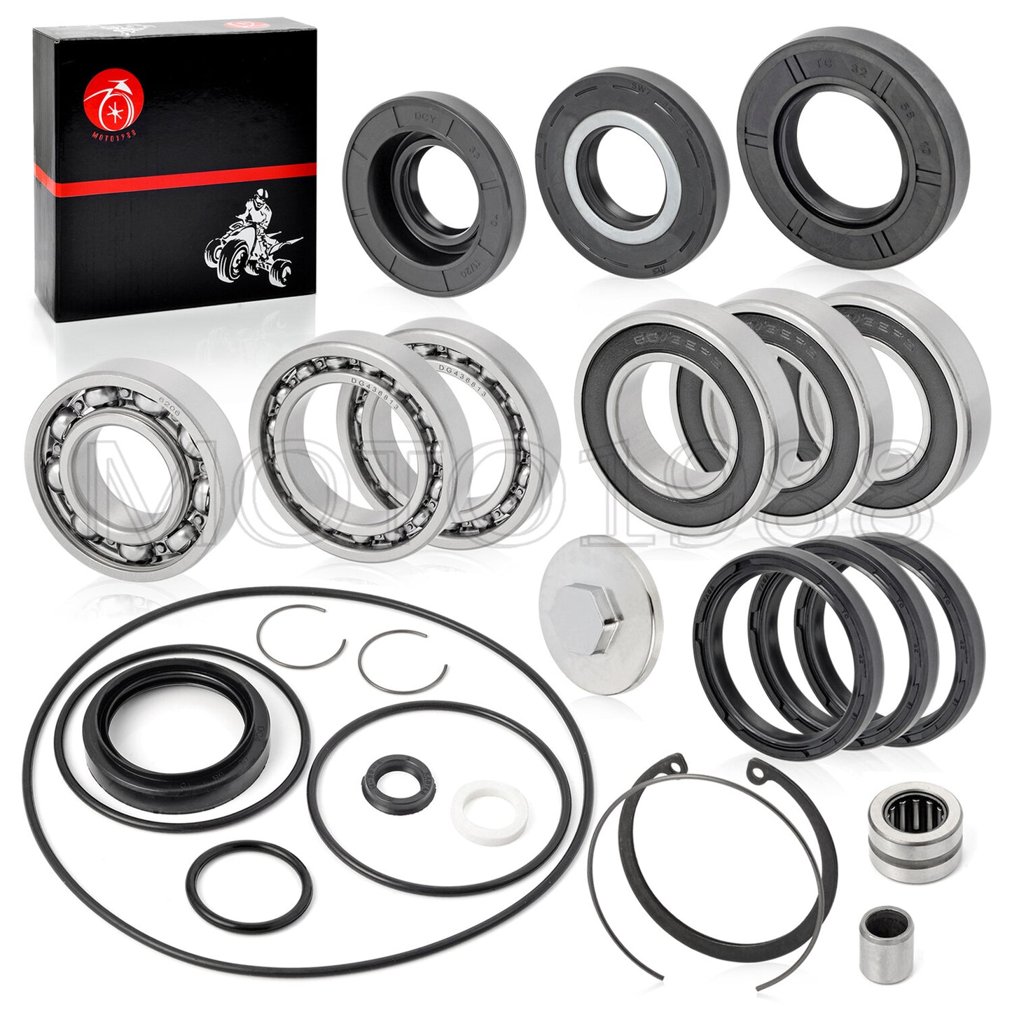 Rear Axle & Differential Bearing Seal Kit for Honda Recon 250 (1997–2020)