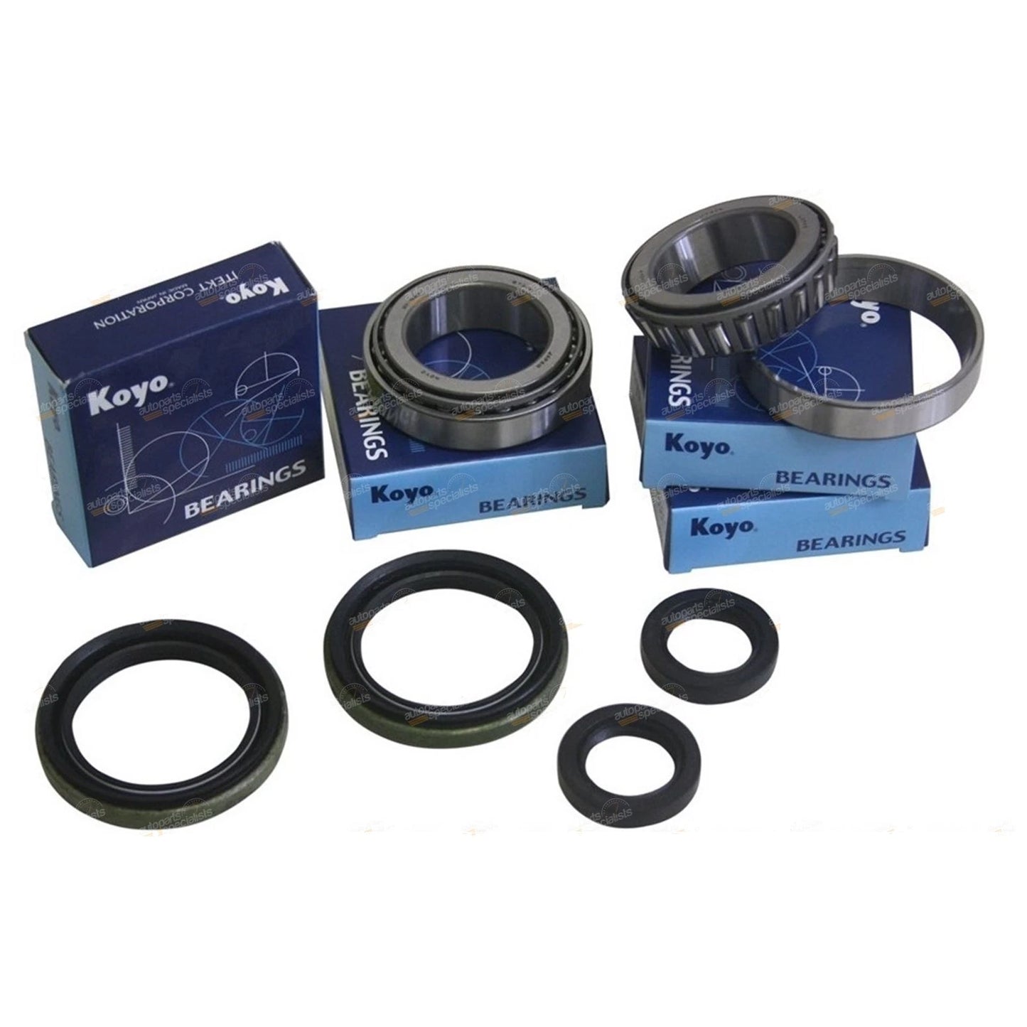 2 Front Wheel Bearing Kits for Suzuki SJ Sierra (1981–1995)