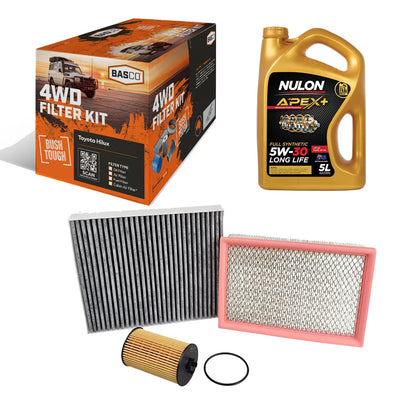 Oil Air Cabin Filter Kit for Holden Cruze JH, Trax TJ (2011–2016)