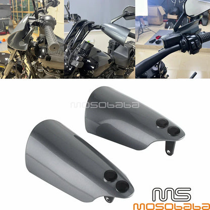 Front Handguards Protector Covers for Harley Softail Low Rider ST (2021-2023)