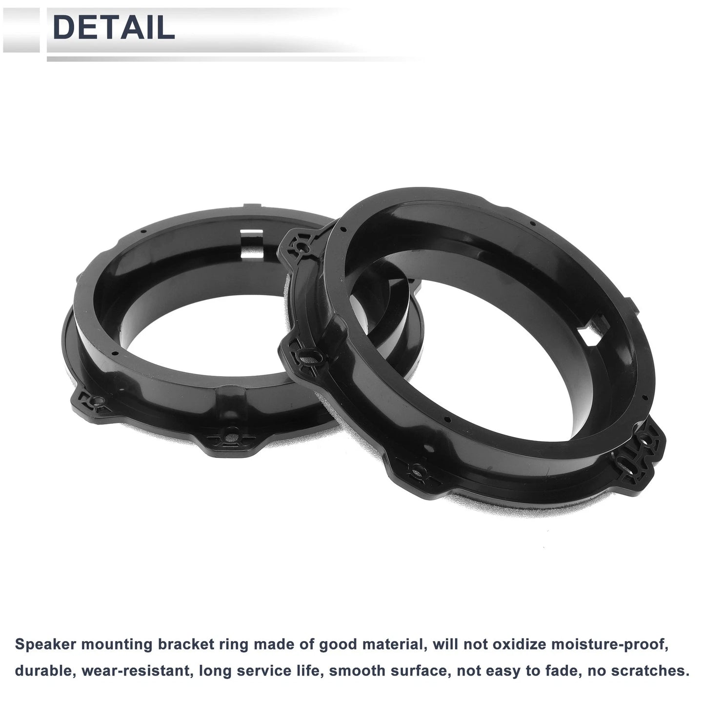 Set of 2 Speaker Spacer Rings for Hyundai 6.5" Tweeter