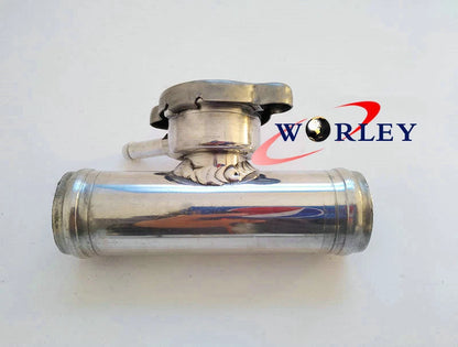 Aluminum In-Line Radiator Hose Connector for Universal Vehicles