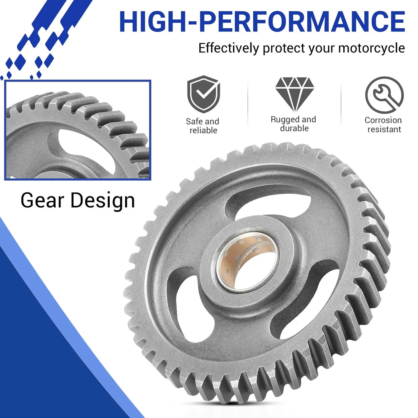 Transmission Primary Driven Gear for Yamaha Breeze Grizzly 125 (2000–2009)