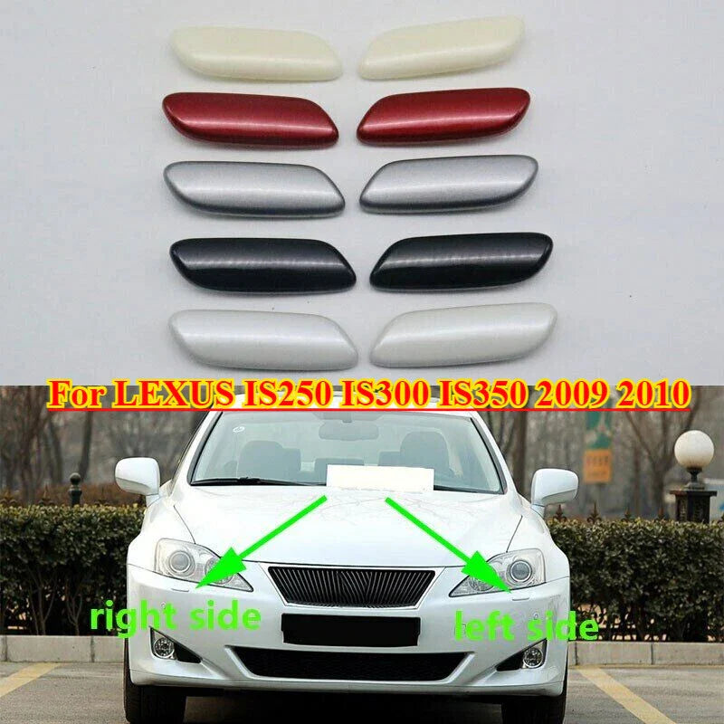 Front Headlamp Washer Spray Nozzle Cover for LEXUS IS250 IS300 IS350 (2009-2010)