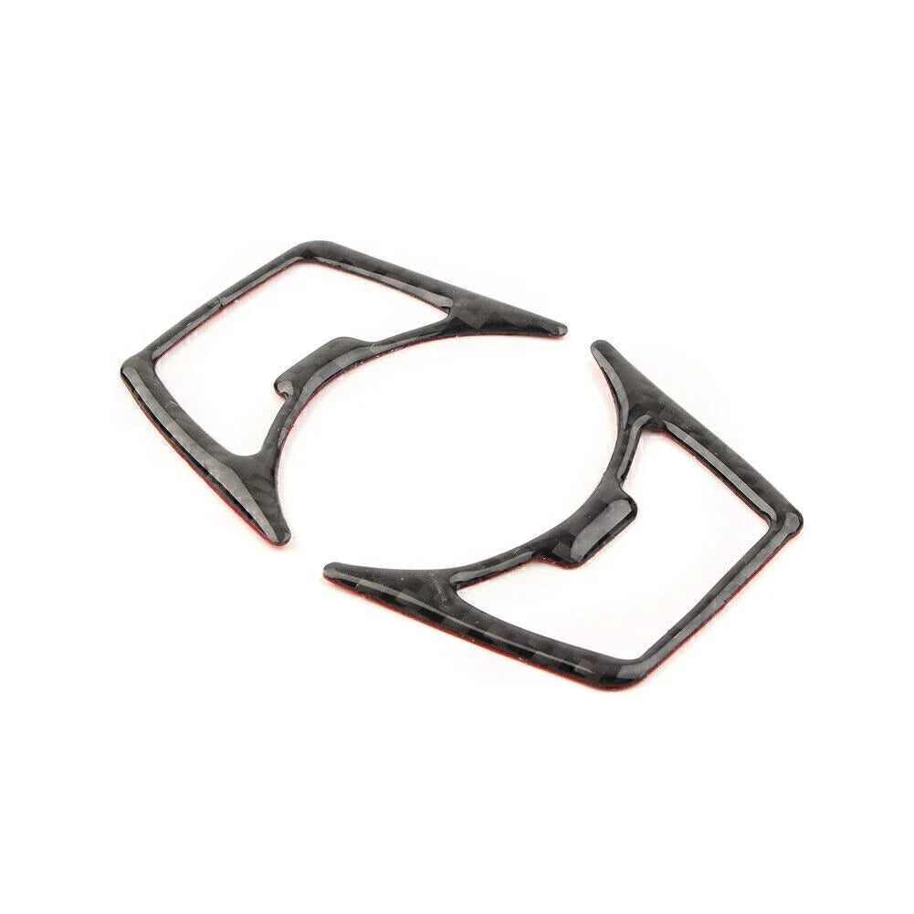 LHD Headlight Switch Cover Trim for Mustang 2015-2019 Carbon Fiber