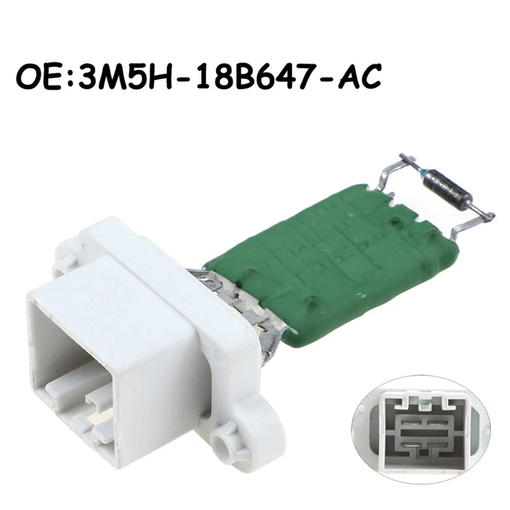 Heater Blower Fan Resistor x1 for Ford Fiesta (2008-2017)