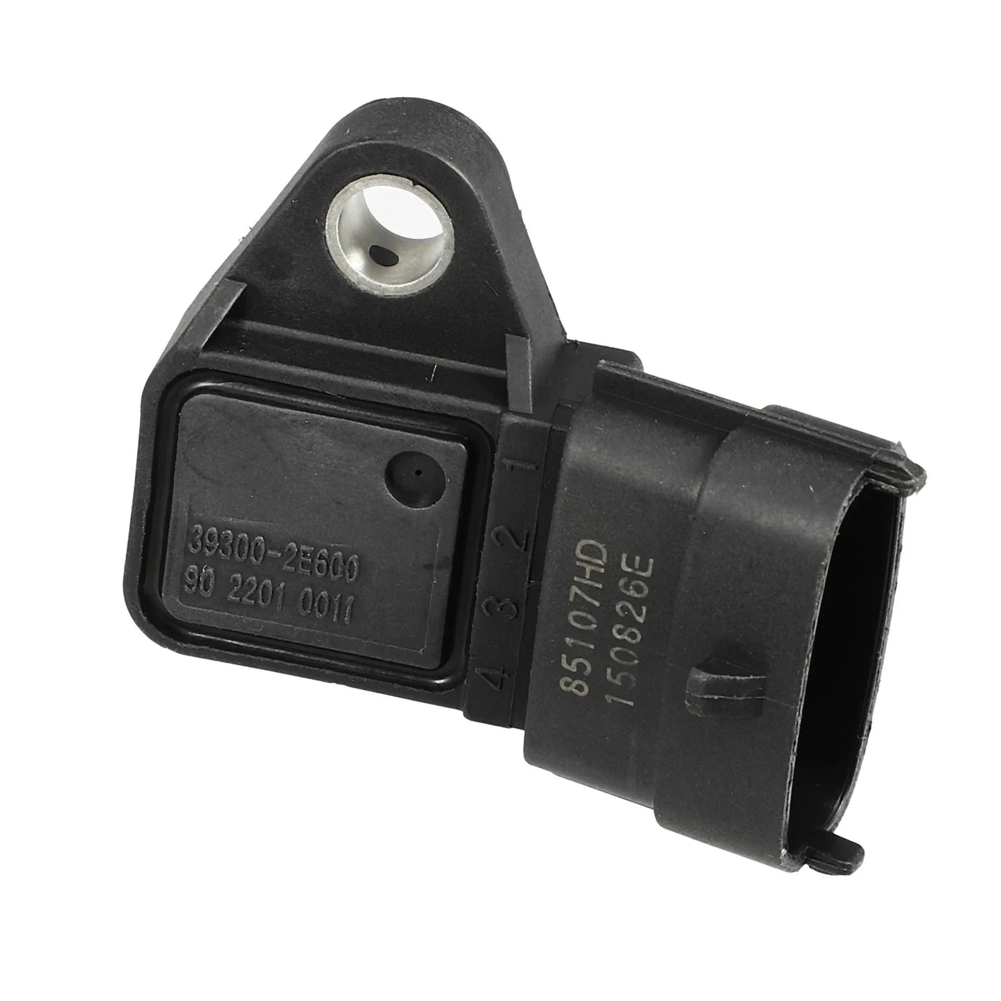 Intake Pressure MAP Sensor for Hyundai Niro (2017-2023) - Plastic Metal Black