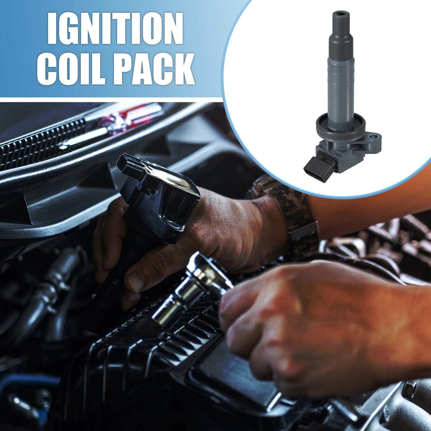 Ignition Coil No. 90919-02239 for Toyota Corolla (1999–2008), Celica (2000–2005)
