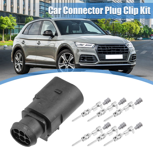Set of 1 No.3B0973813 6 Pin Male Connector Adapter Plug for VW Golf Jetta Passat