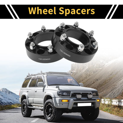 2X Wheel Spacers 6x139.7mm M12x1.5 for Toyota 4Runner (1989–2023)