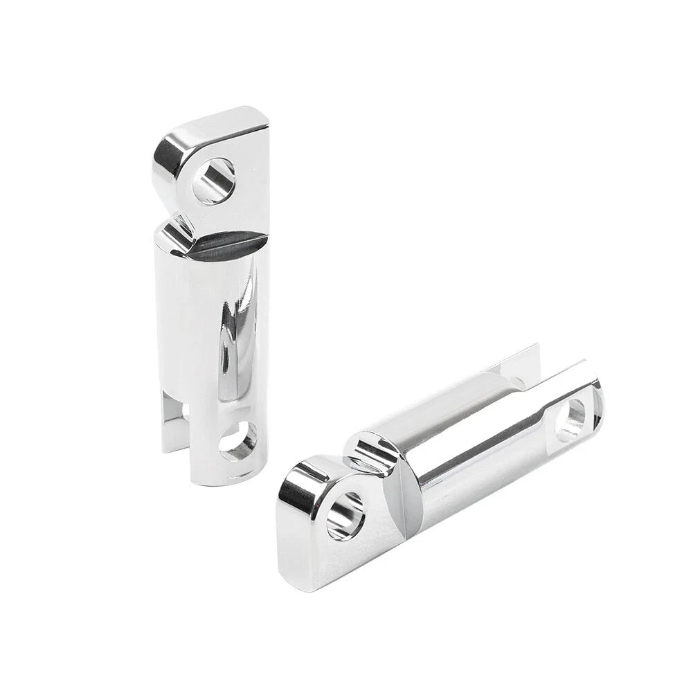 Male Mount Foot Peg Extensions for Harley Sportster, Touring, Softail, Dyna (2004-2023)
