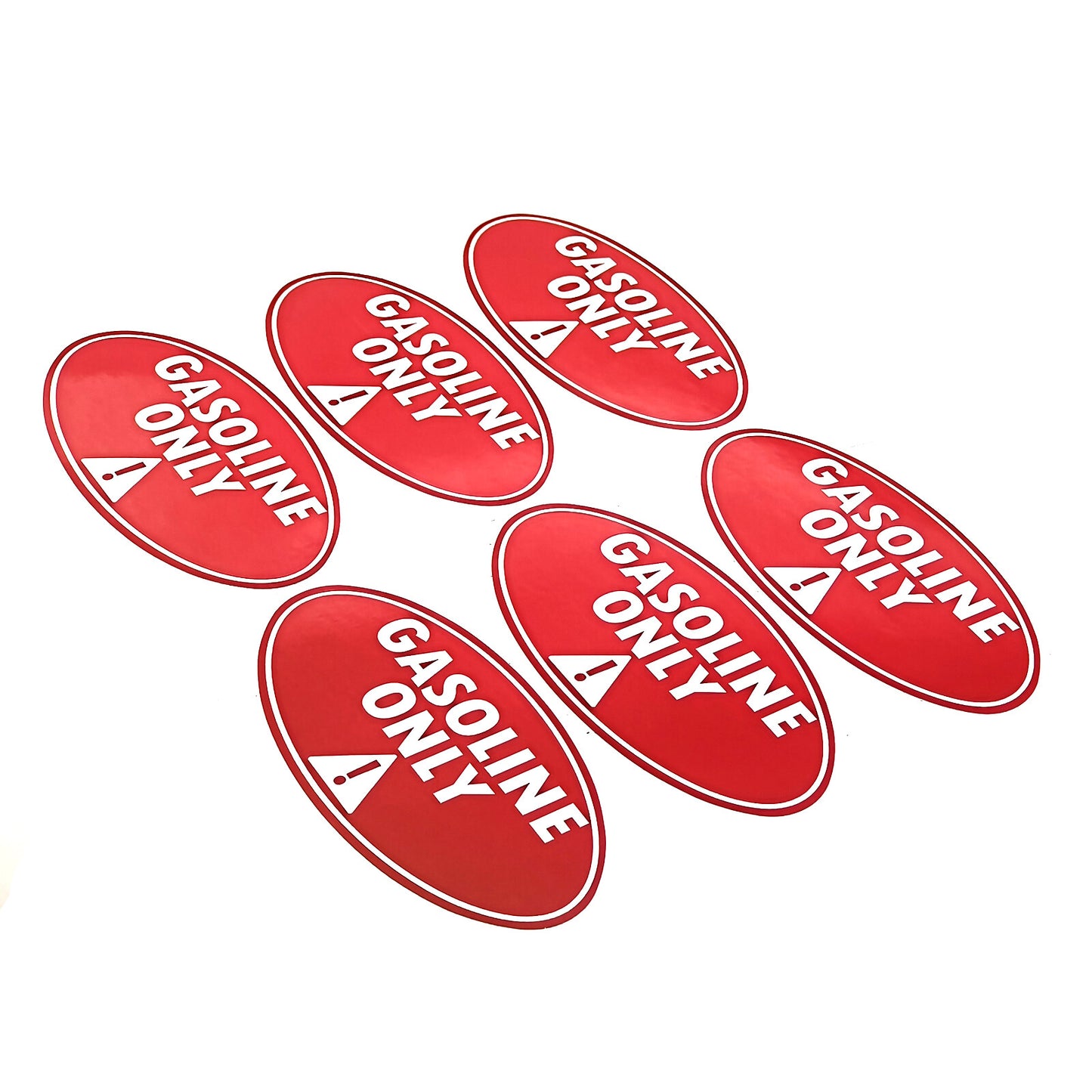 Gasoline Only Sticker Label for Truck (Weatherproof Vinyl)