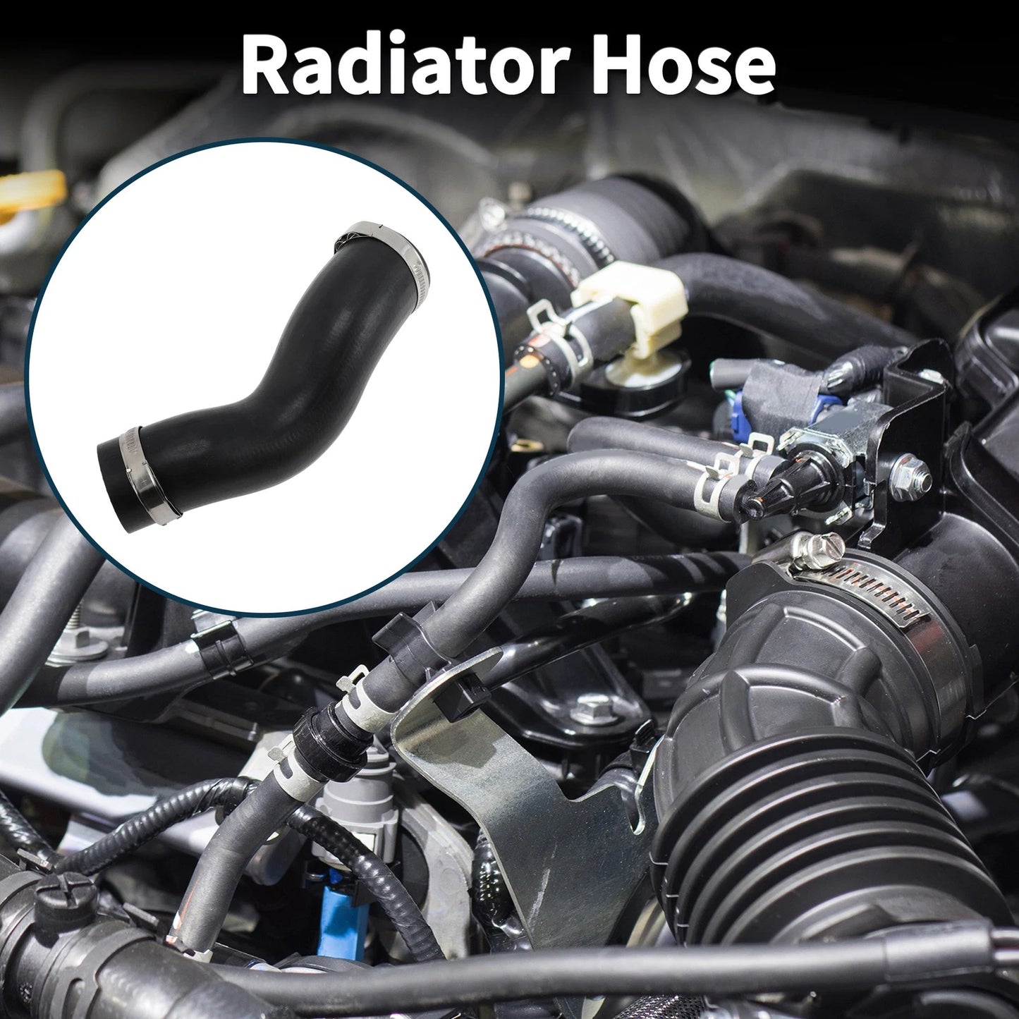 Radiator Hose for Hyundai i40 I CW (2011–2019) No. 282742A802 Rubber