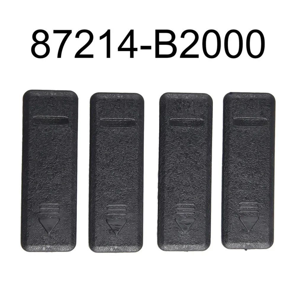 4Pcs Black Roof Molding Covers for Kia Soul (2014-2019)