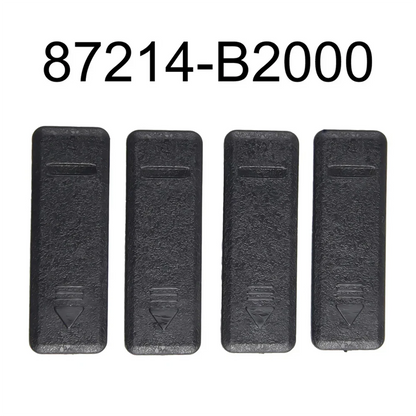 4Pcs Black Roof Molding Covers for Kia Soul (2014-2019)