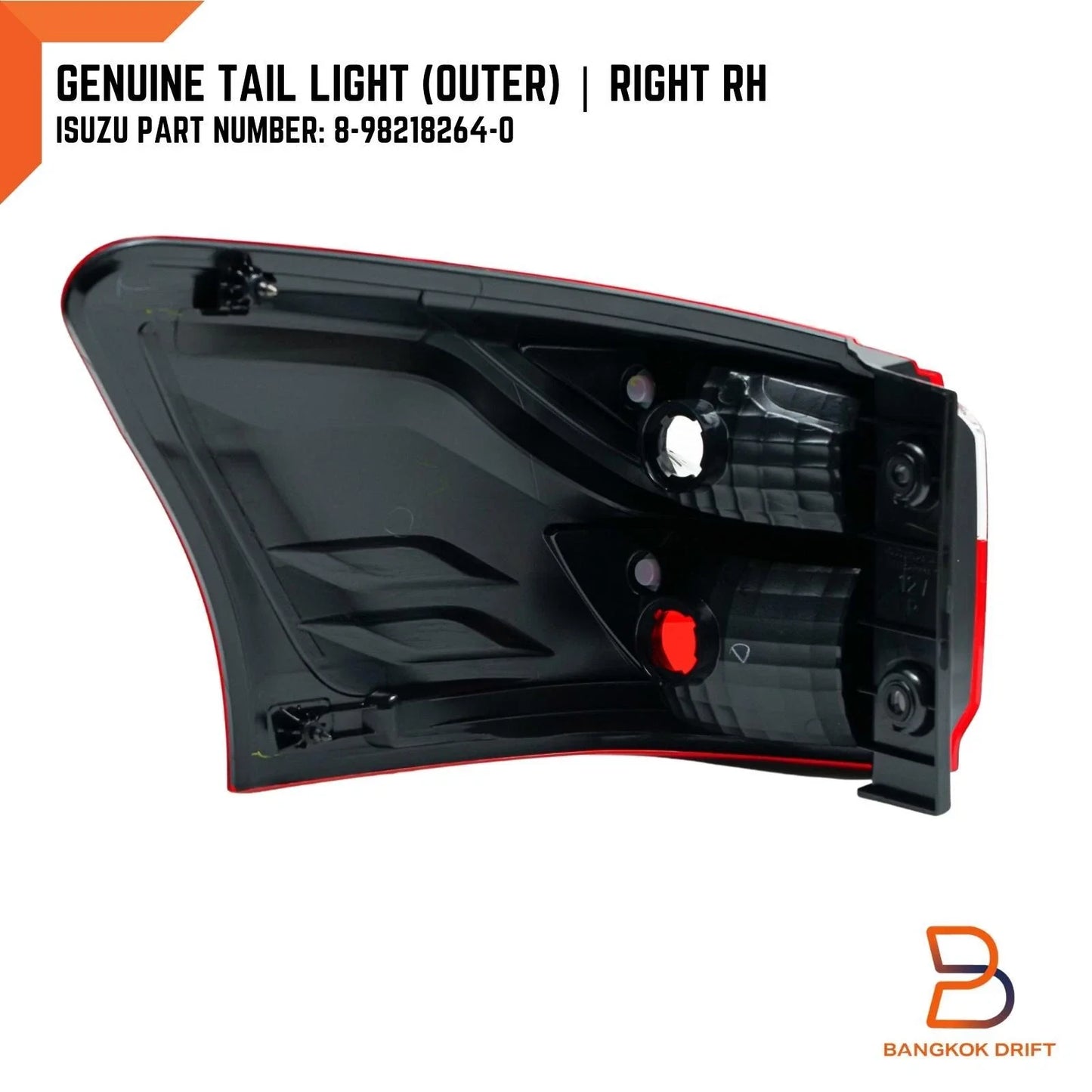 RH Tail Light Rear Lamp Unit for Isuzu MU-X MUX UC SUV (2013-2017)