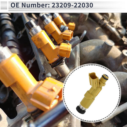 Fuel Injector No. 23209-22030 for Toyota Matrix 1.8L (2003–2005) 1 Pc Yellow