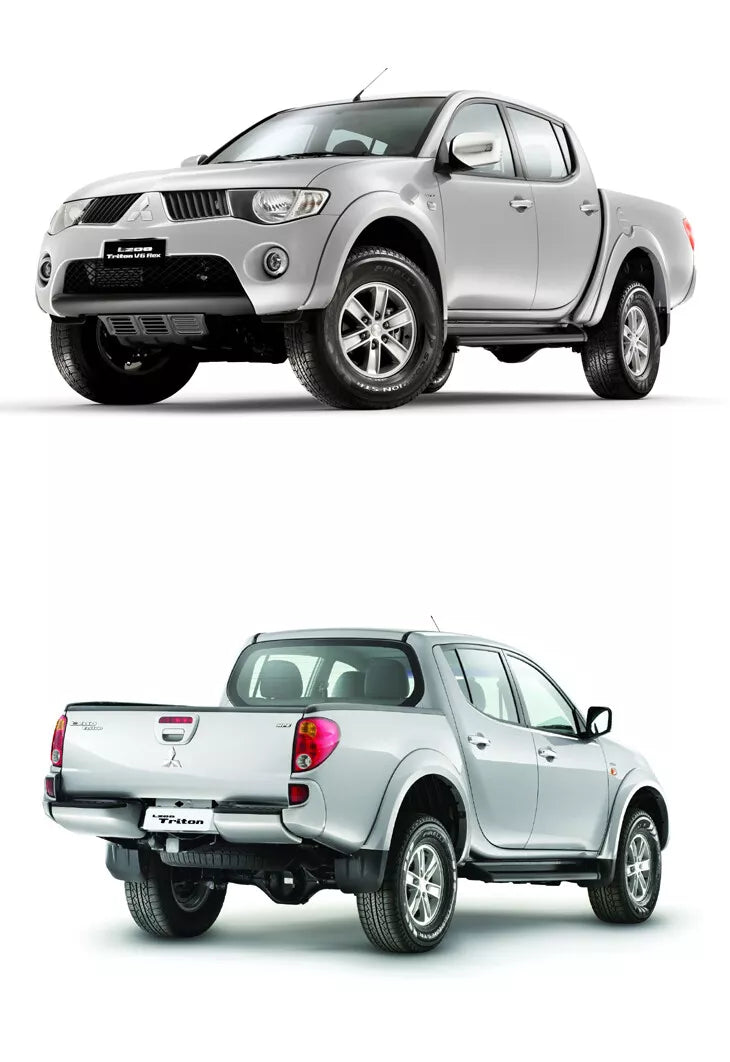 Rear LED Tail Light Light  Smoke Black for Mitsubishi L200 Triton 2005-2015