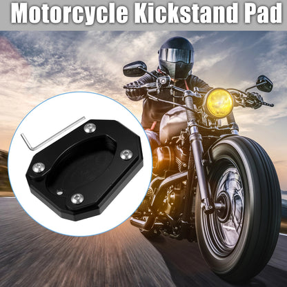 Set of 1 Kickstand Side Stand Plate Pad for Kawasaki ZX4RR (2023)