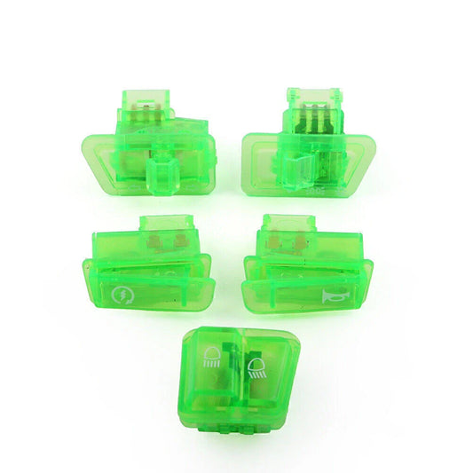 5 x ABS Turn Signal Headlight Ignition Horn Switch Caps for GY6 50 125 150cc