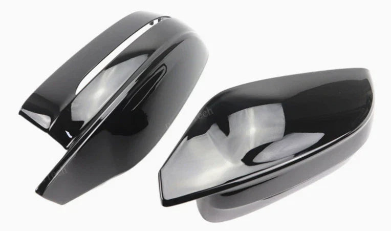 Gloss Black M Style Wing Mirror Covers for BMW 3 Series M340i (2019–2025)