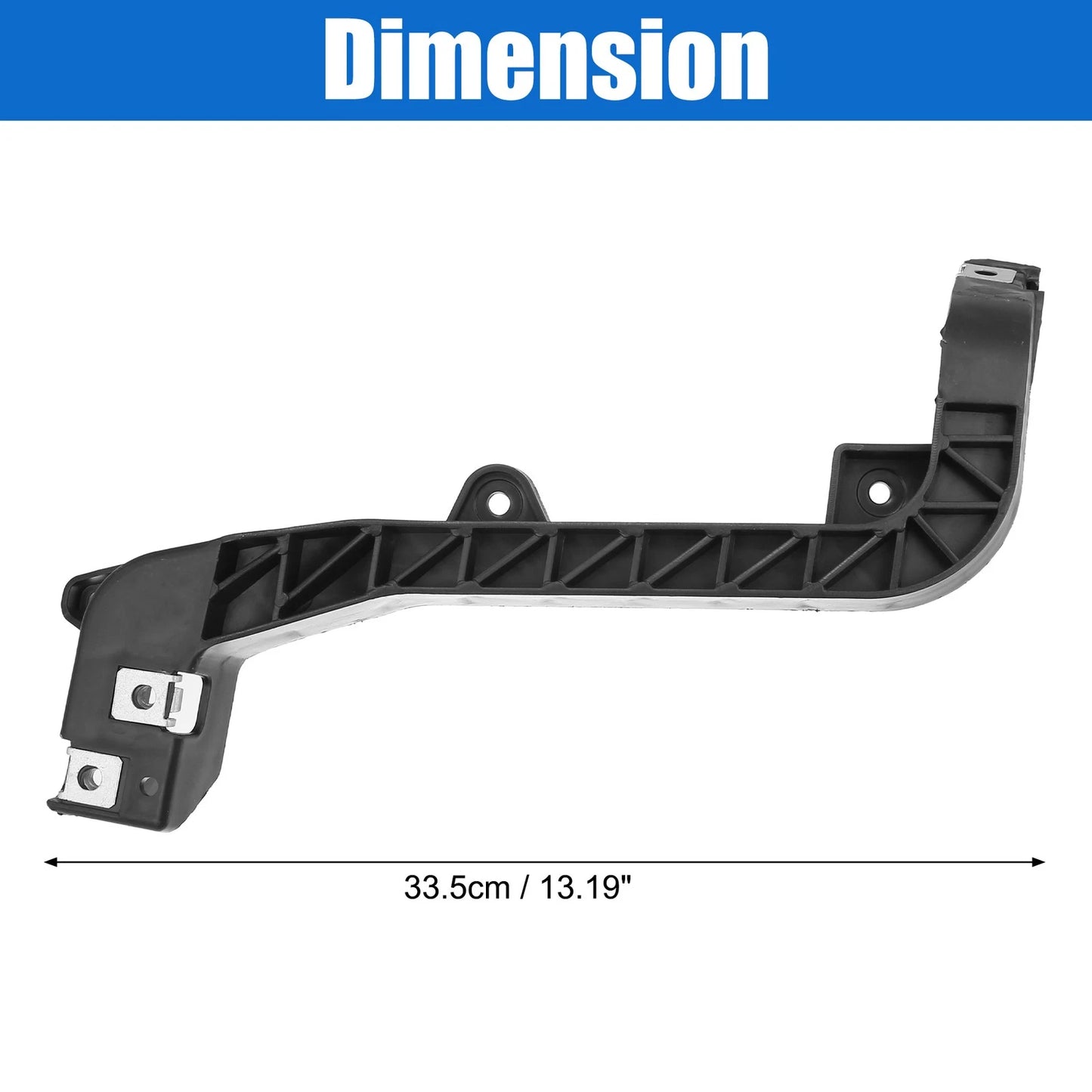Front Right Upper Bumper Cover Inner Support Bracket for Mercedes-Benz GLE350 (2016–2023)