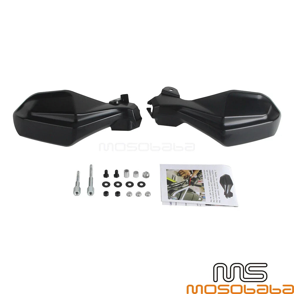 Black Handguard Cover Shield Wind Protector for Kawasaki KLX230 (2020-2024)