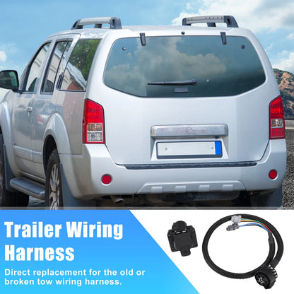 Set of 7-Way Tow Harness for Nissan Frontier (2005–2022), Xterra (2005–2015)