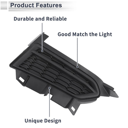 1 Pc Front Right Fog Light Grill for Nissan Versa (2020-2022)