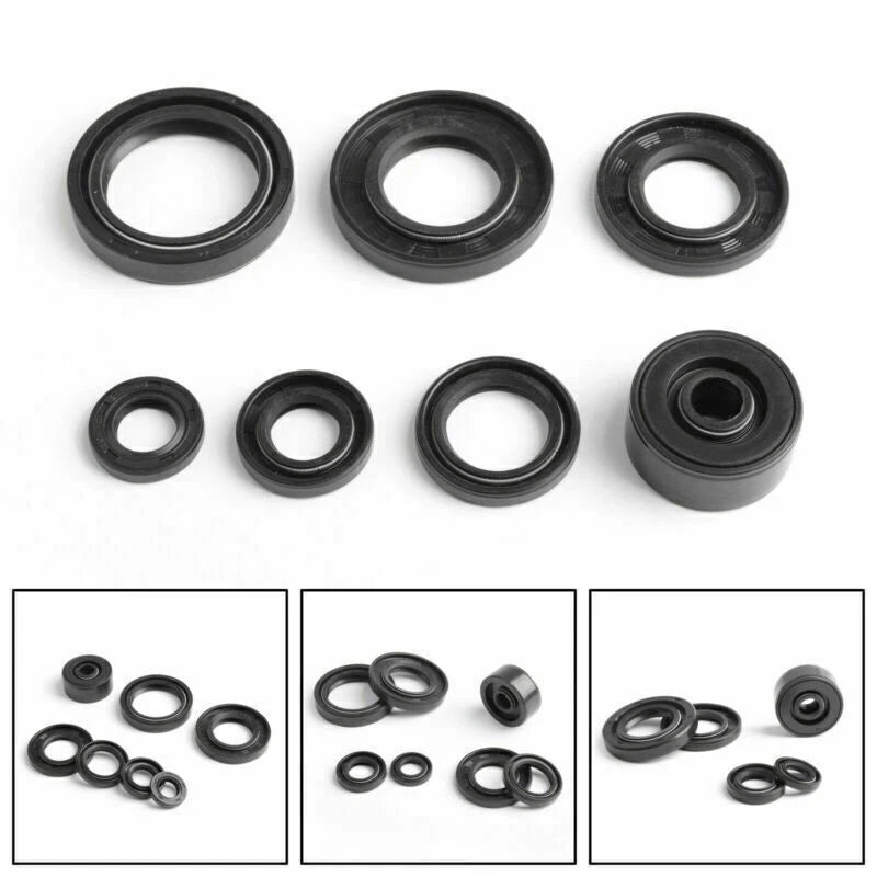 Crankshaft Engine Oil Gasket Kit for Yamaha TZR125 TZR125R (1987–1997)