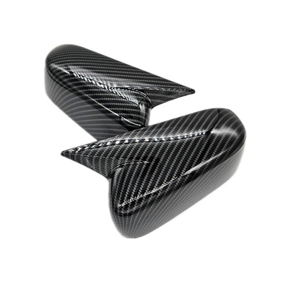 Carbon Fiber Black Side Mirror Covers for Honda Accord (2003-2007)