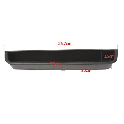 GPS Navigation Panel Cover Trim for Jeep Wrangler JL, Gladiator JT (2018–2023) - Red