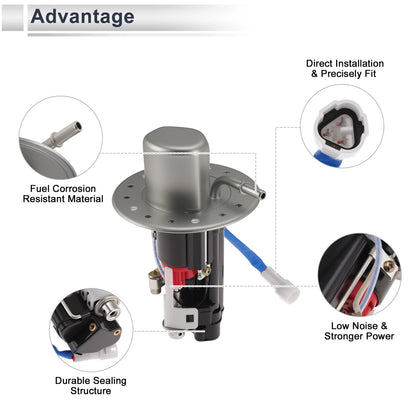 Electric Fuel Pump Assembly for Suzuki GSXR 600 (2004–2005) No.15100-29G00