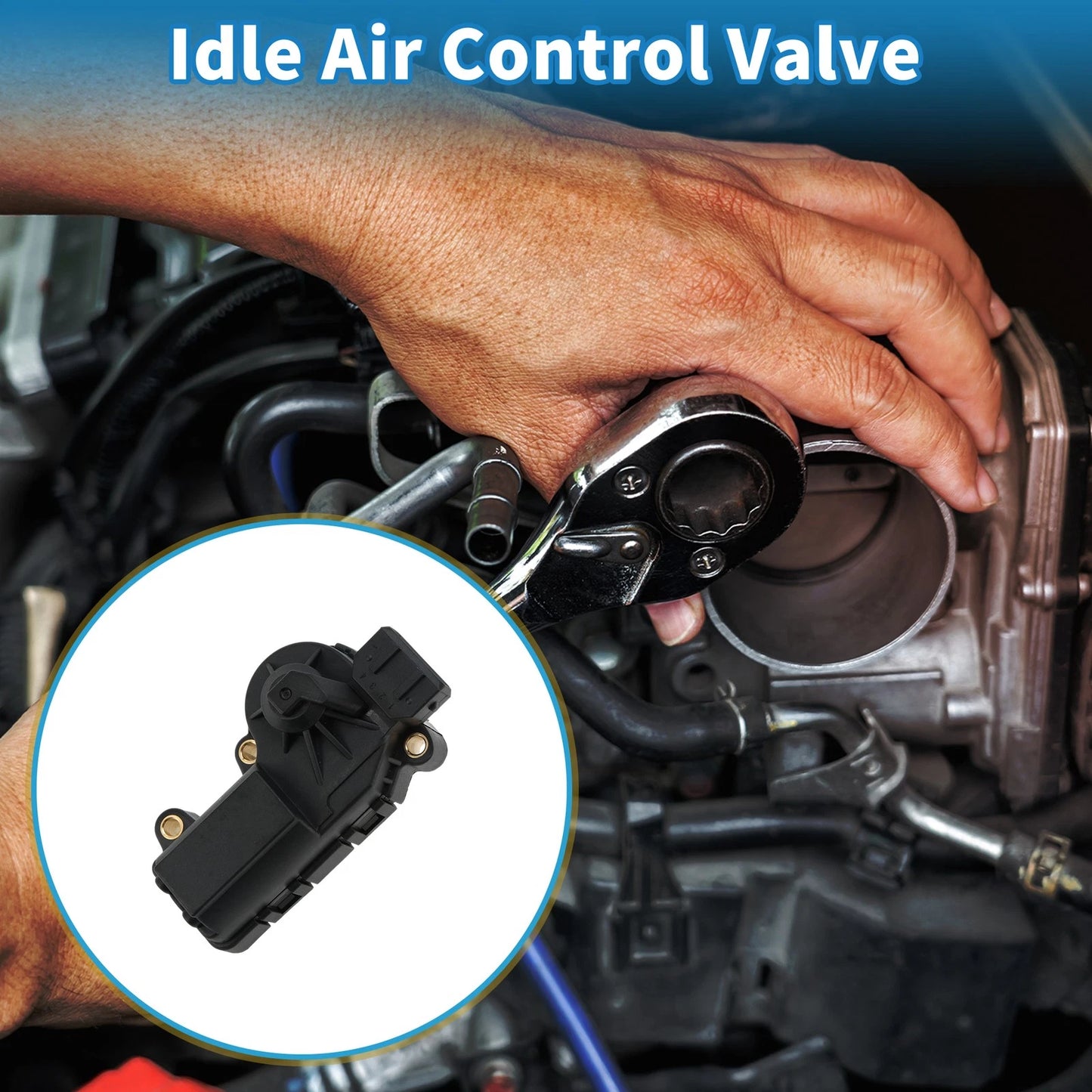 Idle Air Control Valve for Chevrolet Astra (2004–2006) No. 051133031