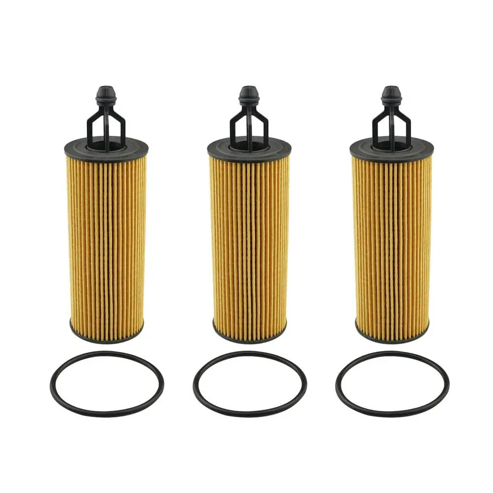 3 Pcs Oil Filter for Chrysler Dodge Jeep (2014-2022)
