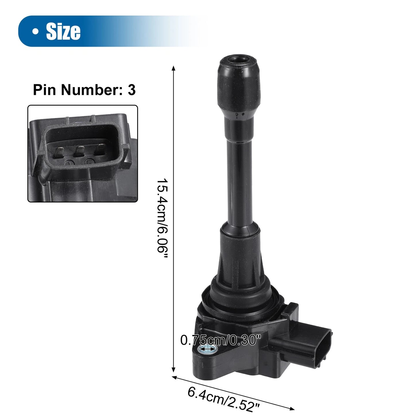 Ignition Coil No. 224481LA0B for Infiniti QX80 (2014–2019) & Nissan Armada (2017–2019)