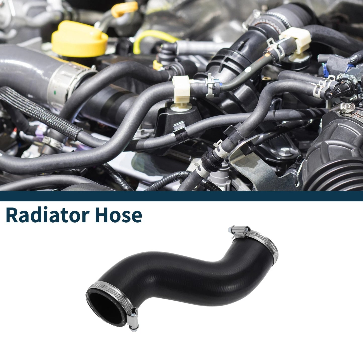 Radiator Hose for Jeep Patriot 2.0 CRD (2007–2017) No. 04891698AB