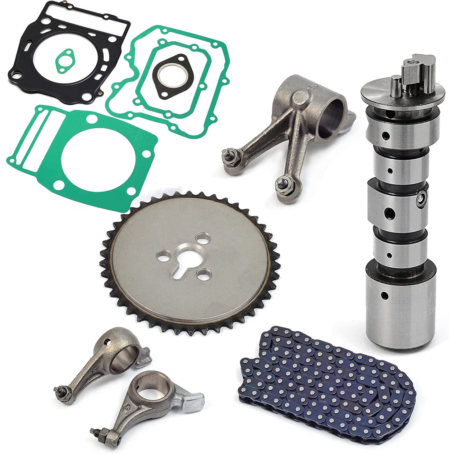 Rocker Arm Camshaft Timing Chain Gaskets Kit for Polaris ATP Magnum 500 (2000–2007)