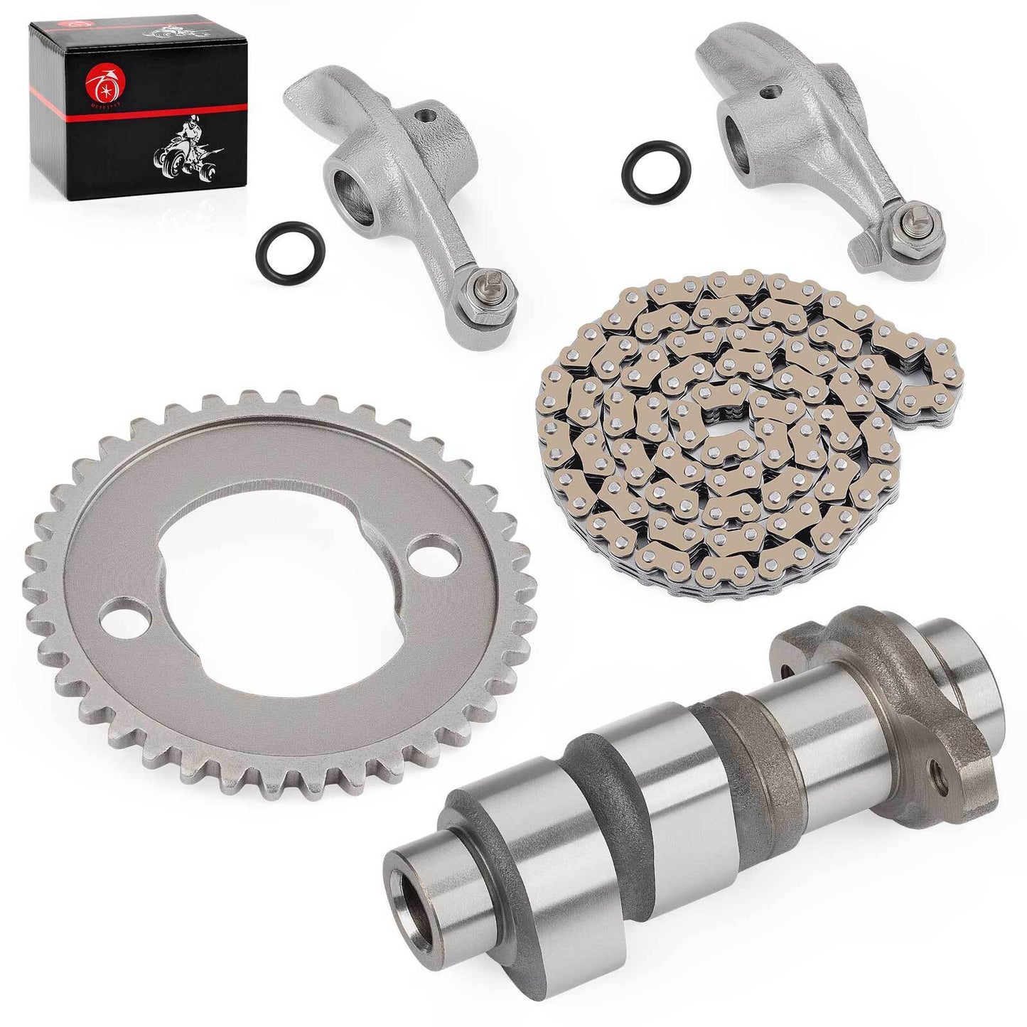 Camshaft Rock Arms and Chain with Sprocket for Honda Fourtrax 300 (1988–2000)