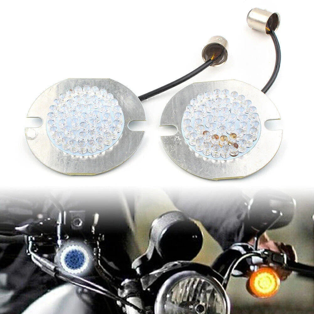 1157 LED Turn Signal Light Inserts for Harley Electra/Ultra/Road Glide
