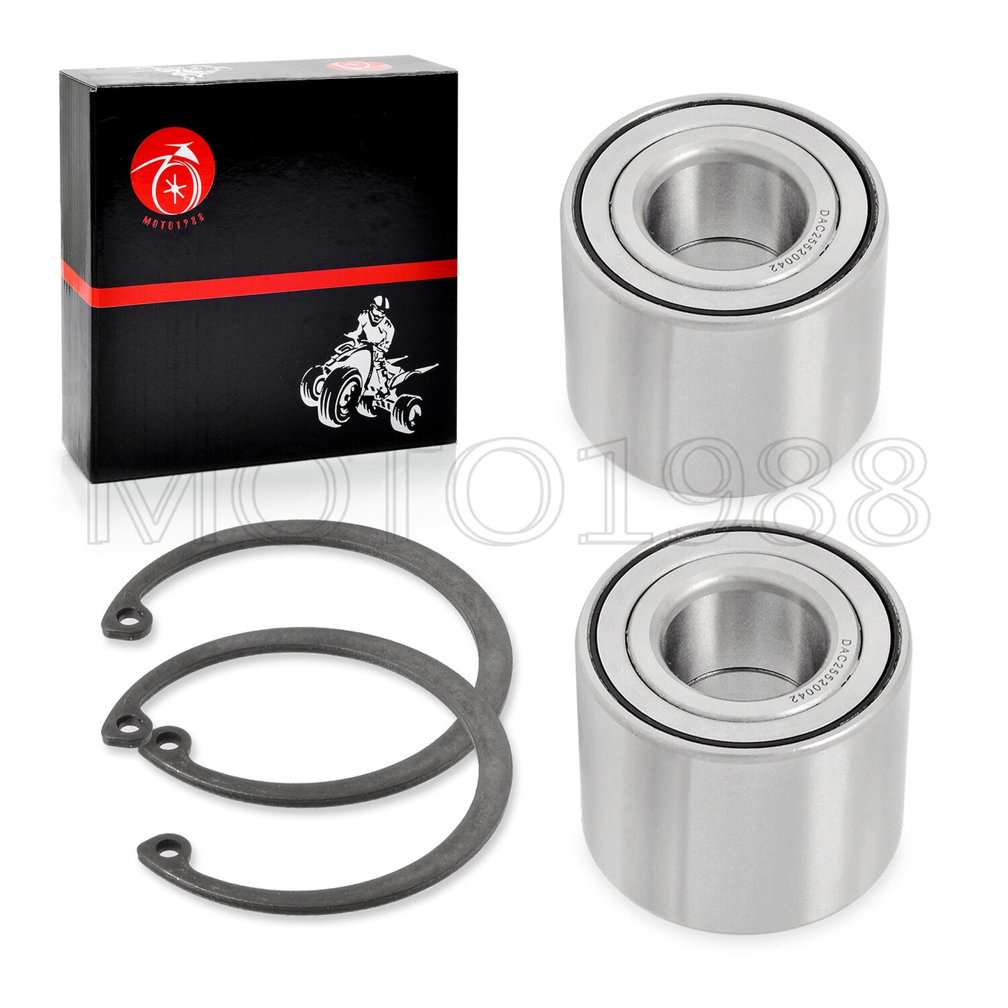 2X Rear Wheel Bearings for Kawasaki Mule 3000 3010 3020 4000 4010