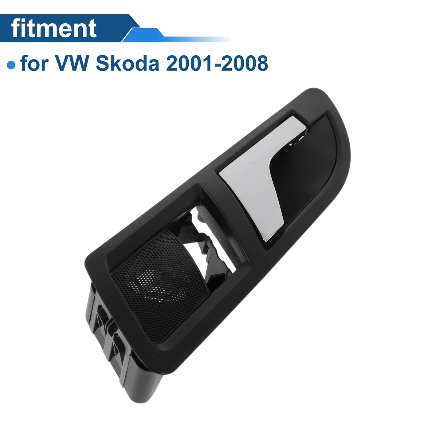 Rear Left Passenger Side Interior Door Handle for VW Skoda (2001–2008)