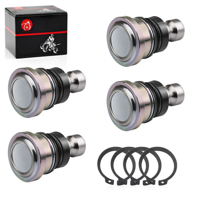 Set of 4 Upper Lower Front Ball Joints for Polaris RZR XP 1000 (2014–2022)