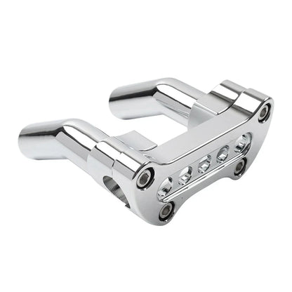 5-Hole 4.5" Pullback Handlebar Riser Clamp for Harley 1" Bar