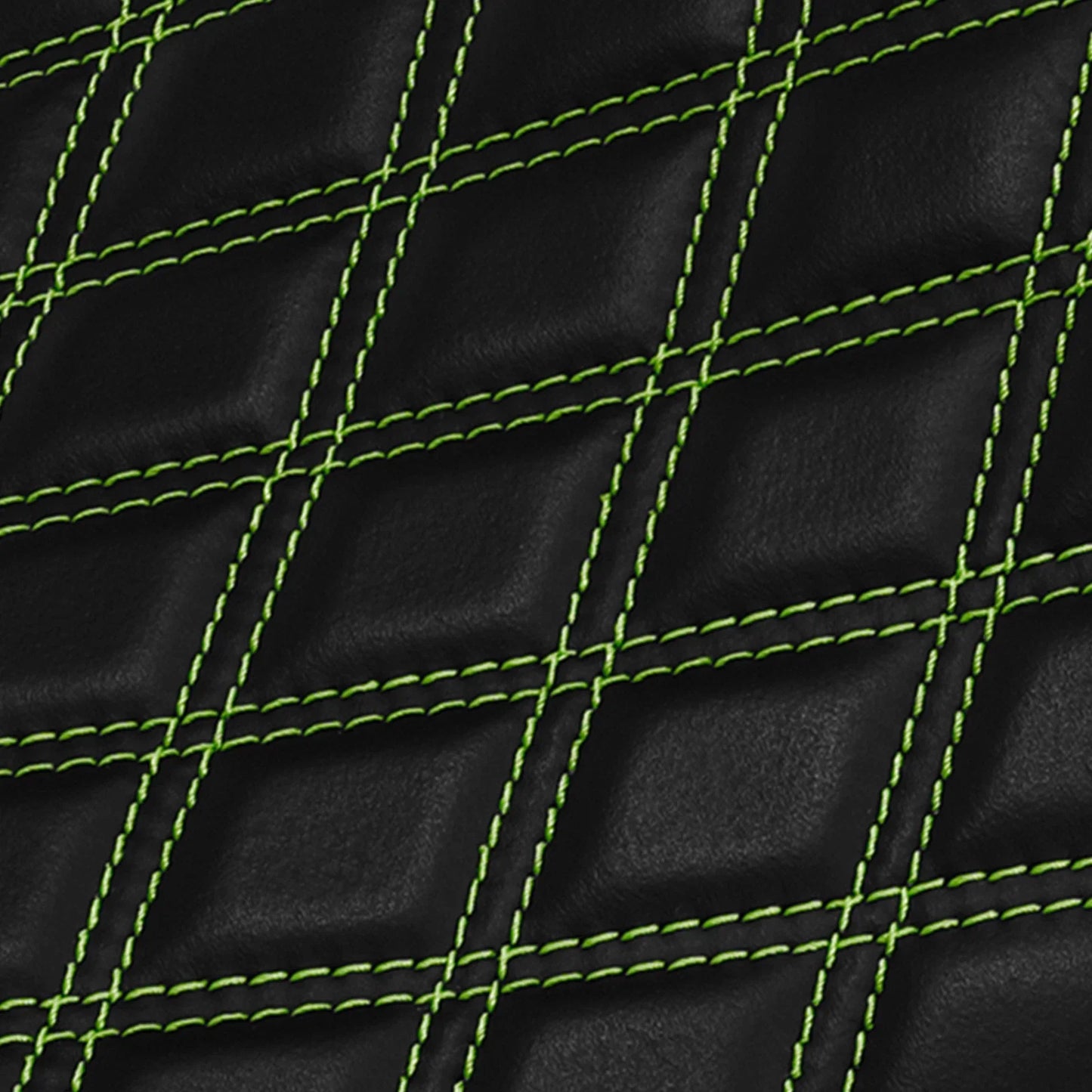 Driver & Passenger Seat Pair for Kawasaki Z900RS Black Green (2018-2023)