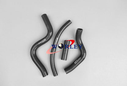 Black Silicone Radiator Hose for Suzuki RM250 (1992)